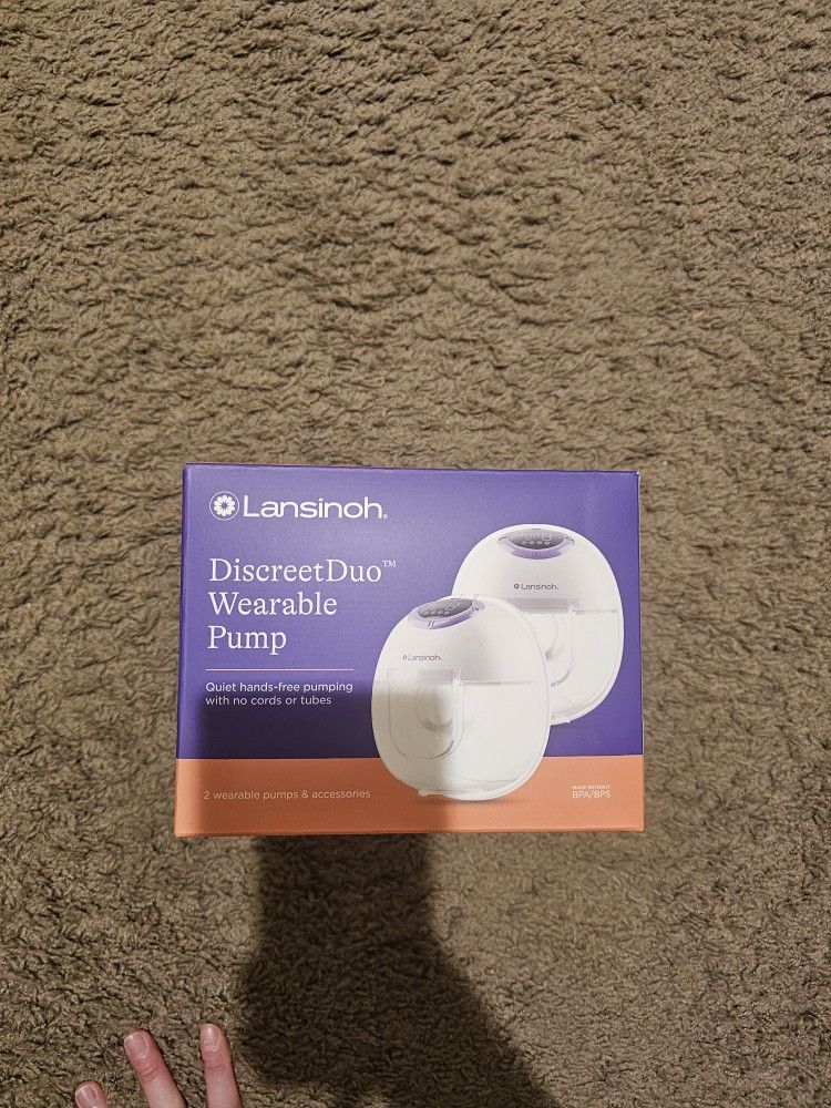 price negotiable - BRAND NEW Lansinoh DiscreetDuo Wearable Pump - Handsfree