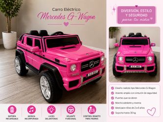 Mercedes Benz Kids Electric Car - Pink