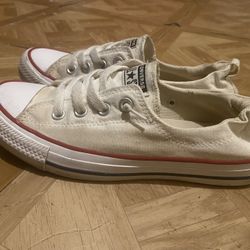 White Converse 