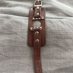 Custom Made Apple Watch Leather Band
