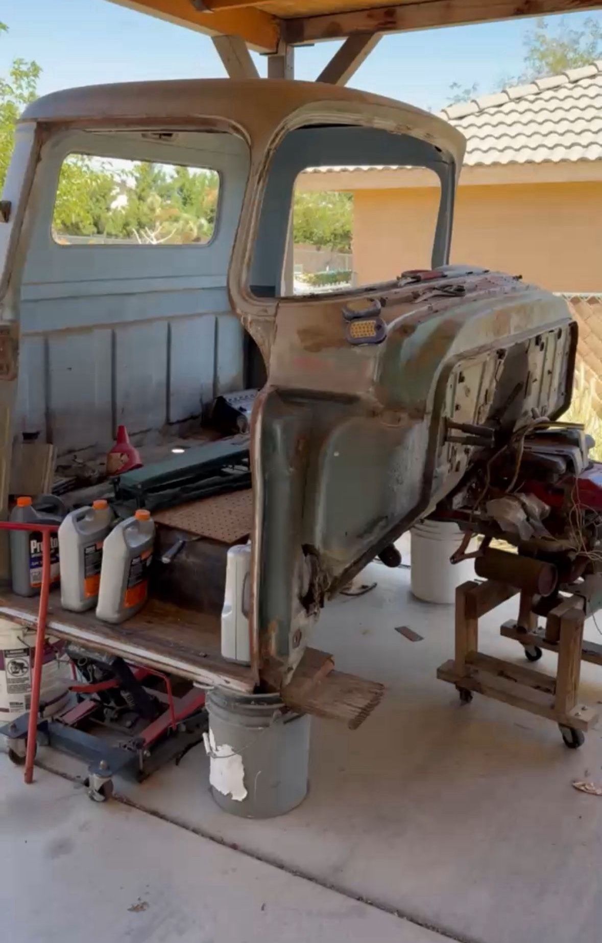 Cab Only part of 57 Chevy pickup