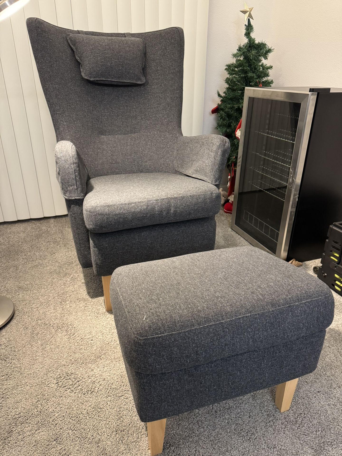 IKEA Omtanksam Armchair & Ottoman