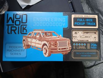 NEW Sealed 3D Wooden Puzzle Bundle – Wood Trick Truck & ROKR Magic Cello