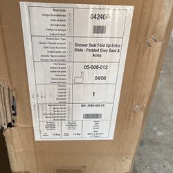 Shower Seat Fold Up Extra Wide