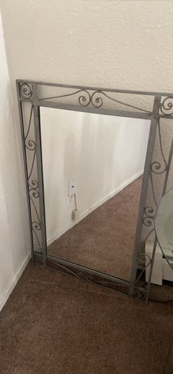 Nice iron mirror