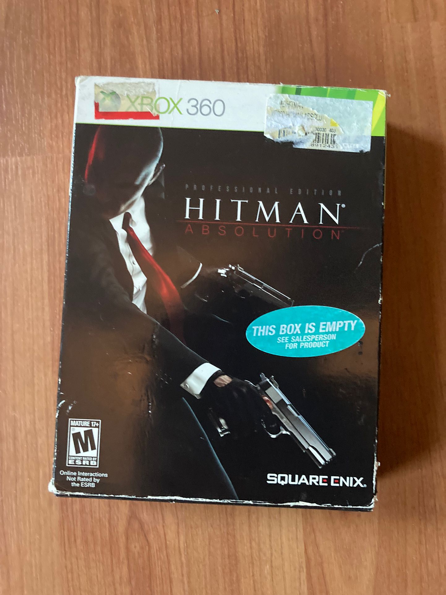 Hitman: Absolution -- Professional Edition (Microsoft Xbox 360, 2012)
