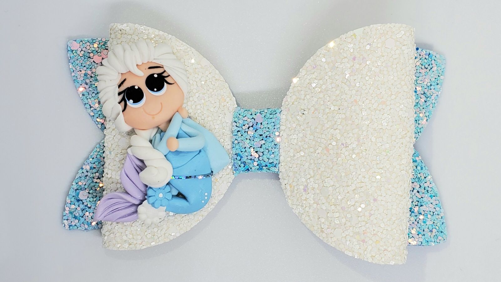 Elsa hair bow