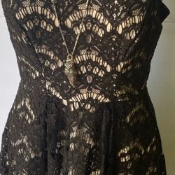 Speechless Lacey Black Dress Size Small 