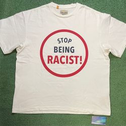 Gallery Dept stop being racist white tee