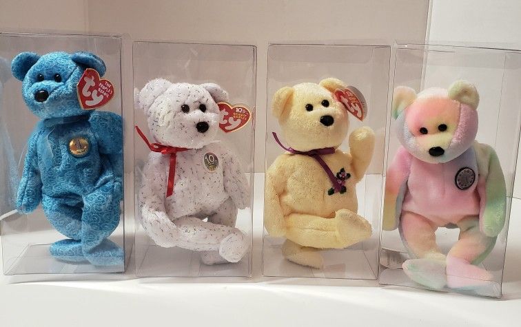 Ty Beanie Babies Lot of 4