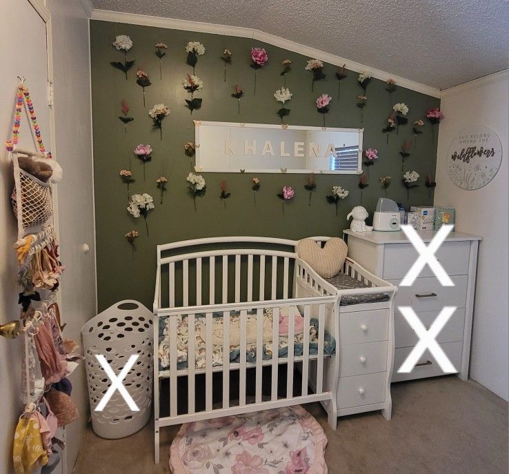 4-in-1 Crib & Mattress