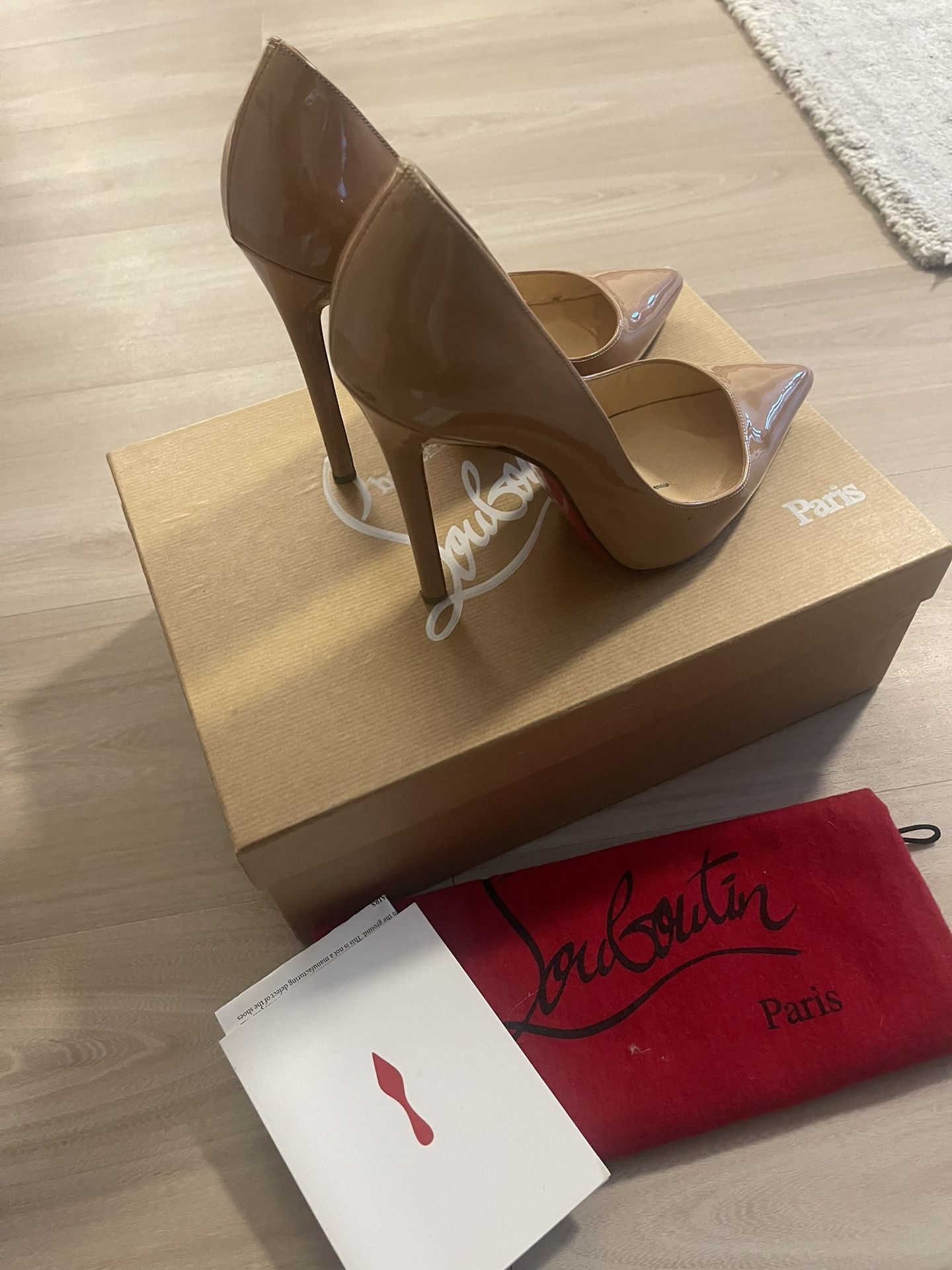 Christian Louboutin Pigalle 120 Patent Heels