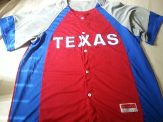 Texas Rangers Jersey 3XL