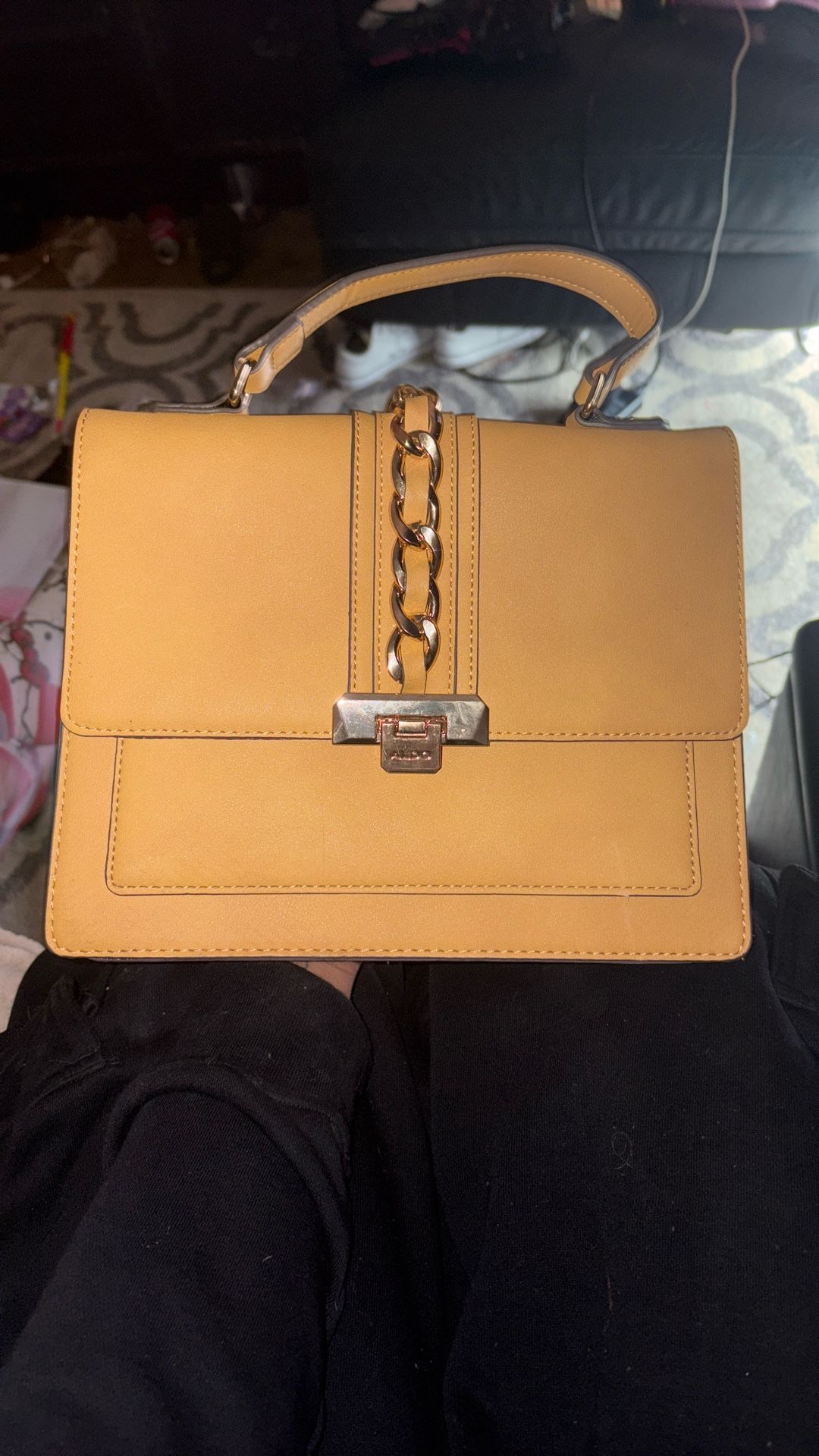 aldo orange bag