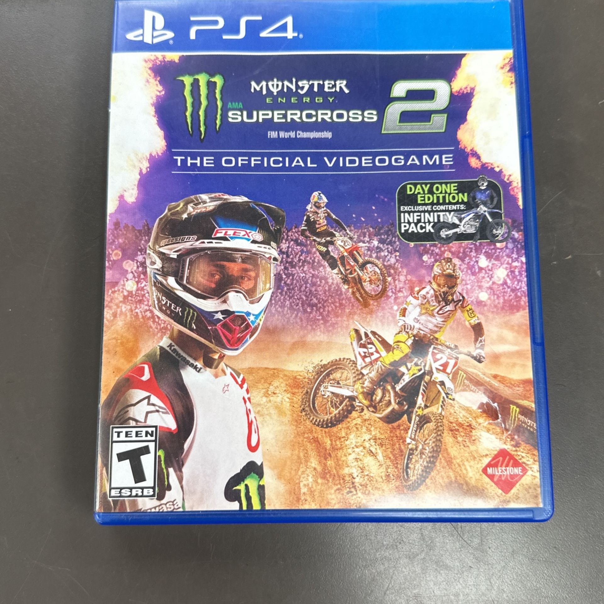 PS4 MONSTER ENERGY SUPER CROSS 2 THE OFFICIAL VIDEOGAME