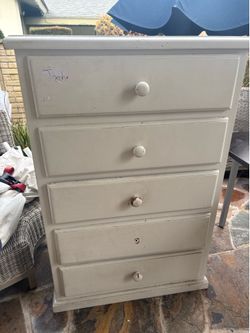 Solid wooden dresser