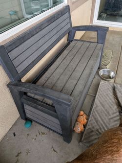 Outdoor Storage Bench