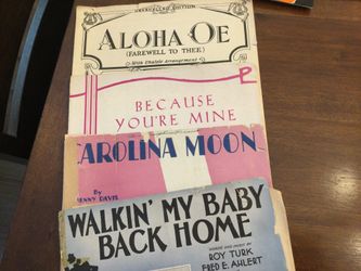 Piano Music From The 40’s $3 Each