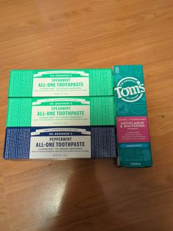 Fluoride Free Toothpaste