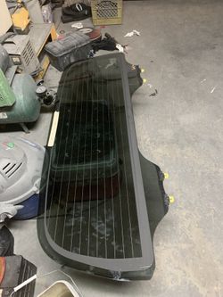 04-06 Toyota Tundra backglass original!!