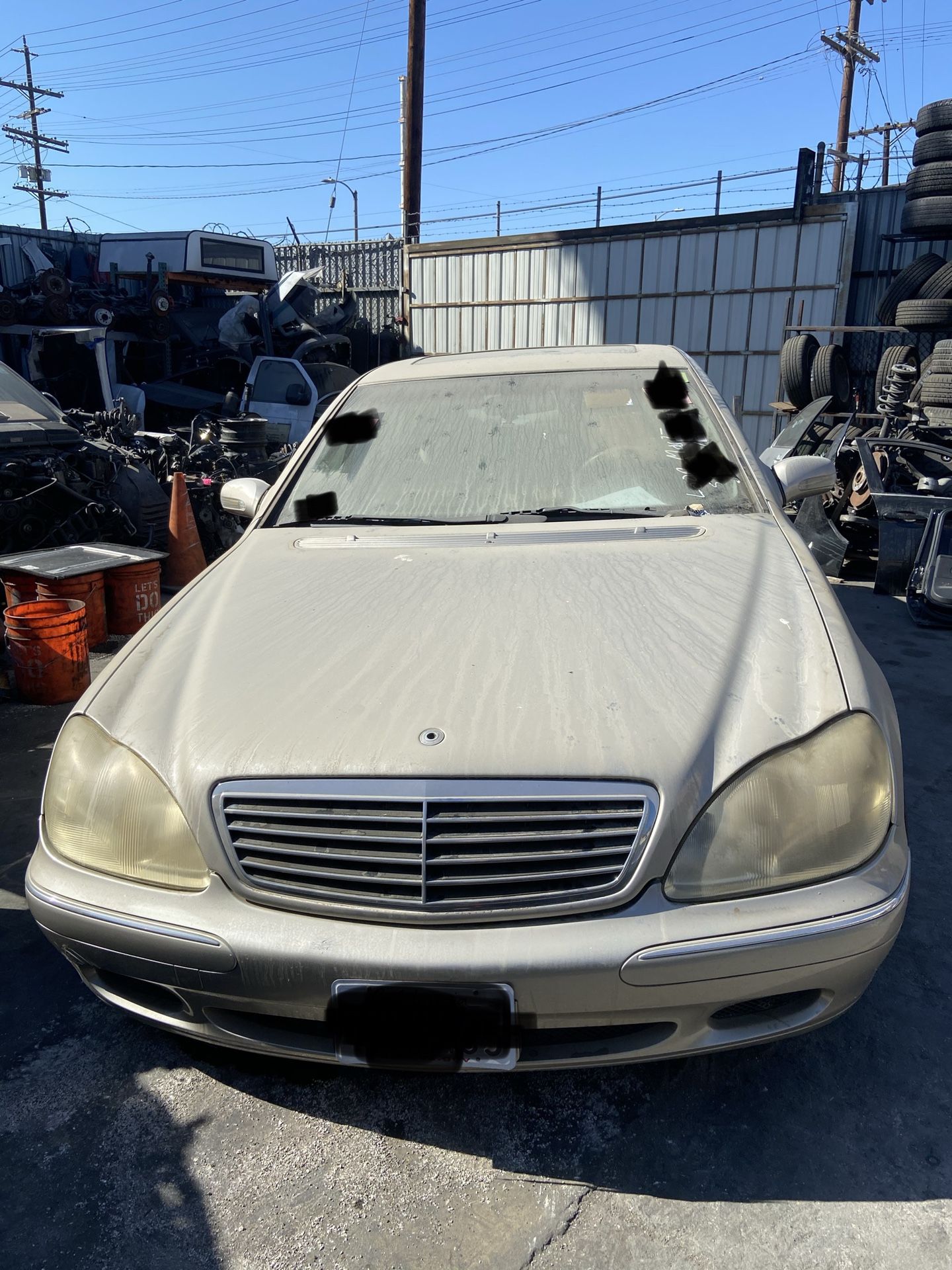 PARTING OUT 2000 MERCEDES BENZ SCLASS S430 RWD AUTOMATIC 4.3L 4.3