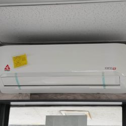 Mini split + AC cooling and heating