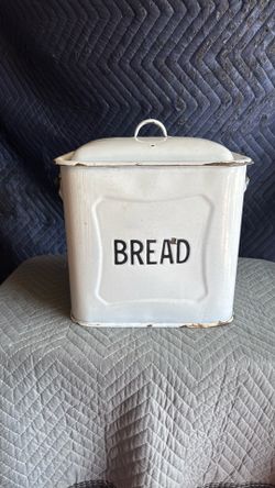 Vintage bread box