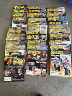 Old Drag Racing Magazines 