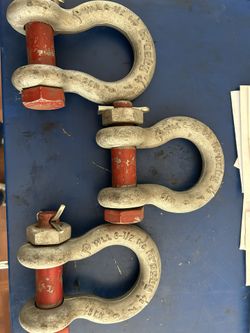 Crosby Shackles 45ton WLL