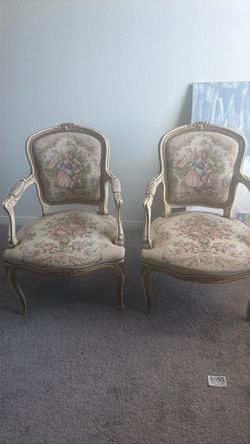 French vintage chairs