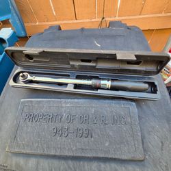 Husky torque wrench,  new