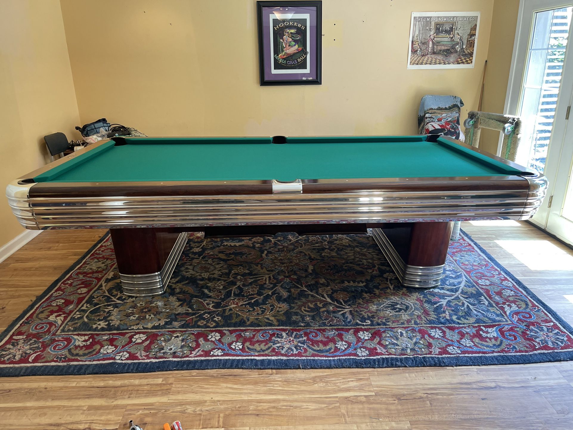 Original 1950’s Antique Restored 9ft Brunswick Centennial Nice pool table Knoxville TN delivery opt.