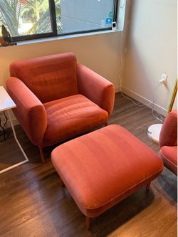 Lounge Chair with Ottoman (OBO)‼️‼️