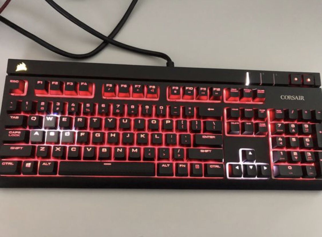 Corsair Mechanical Keyboard + 12k Corsair gaming mouse