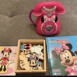 Minnie Mouse Toys Lot 