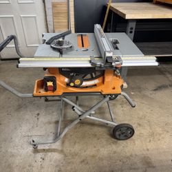 Ridgid R45101 Pro Jobsite 10” Table Saw 
