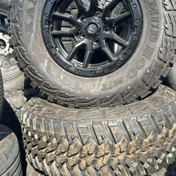 WHEELS FUEL RABEL 17” BRAND NEW