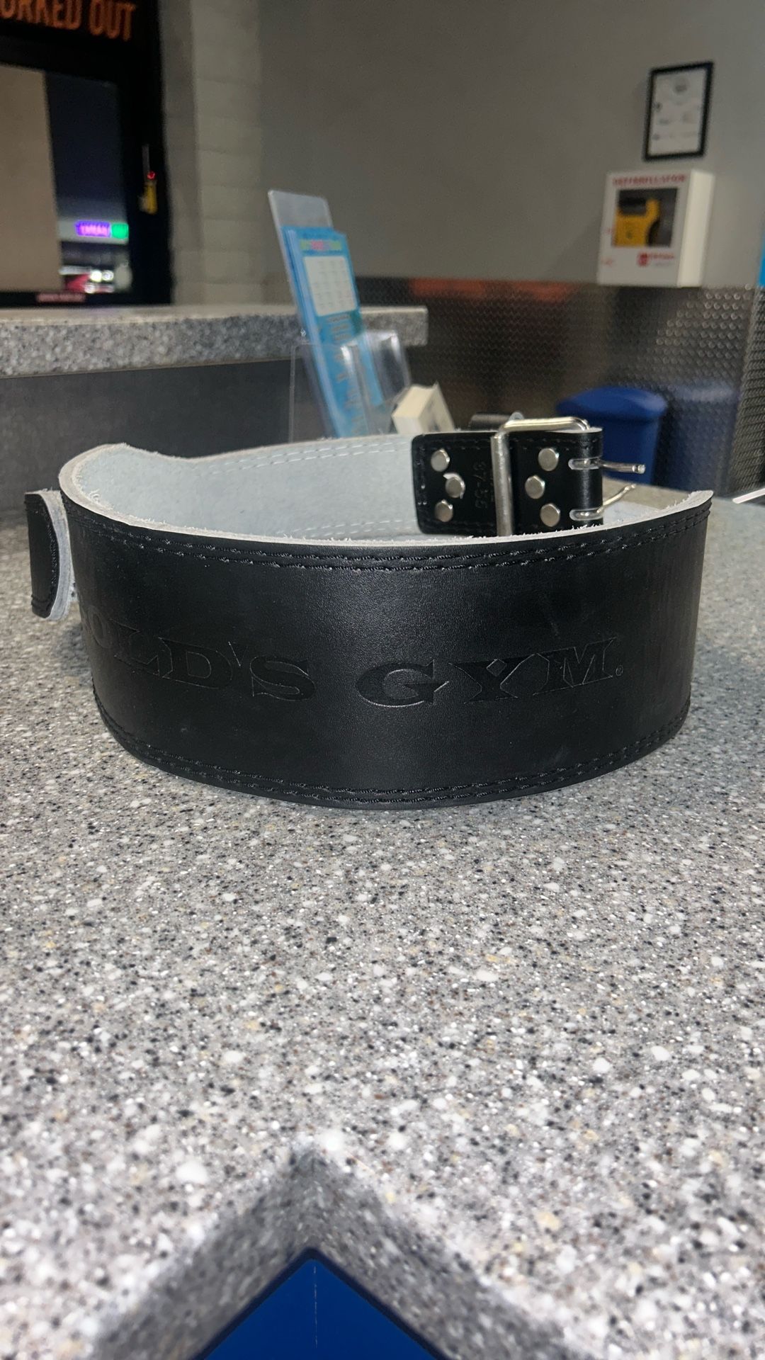 Gold gym XL weightlifting belt