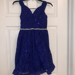 Navy Blue GIRLS dress 