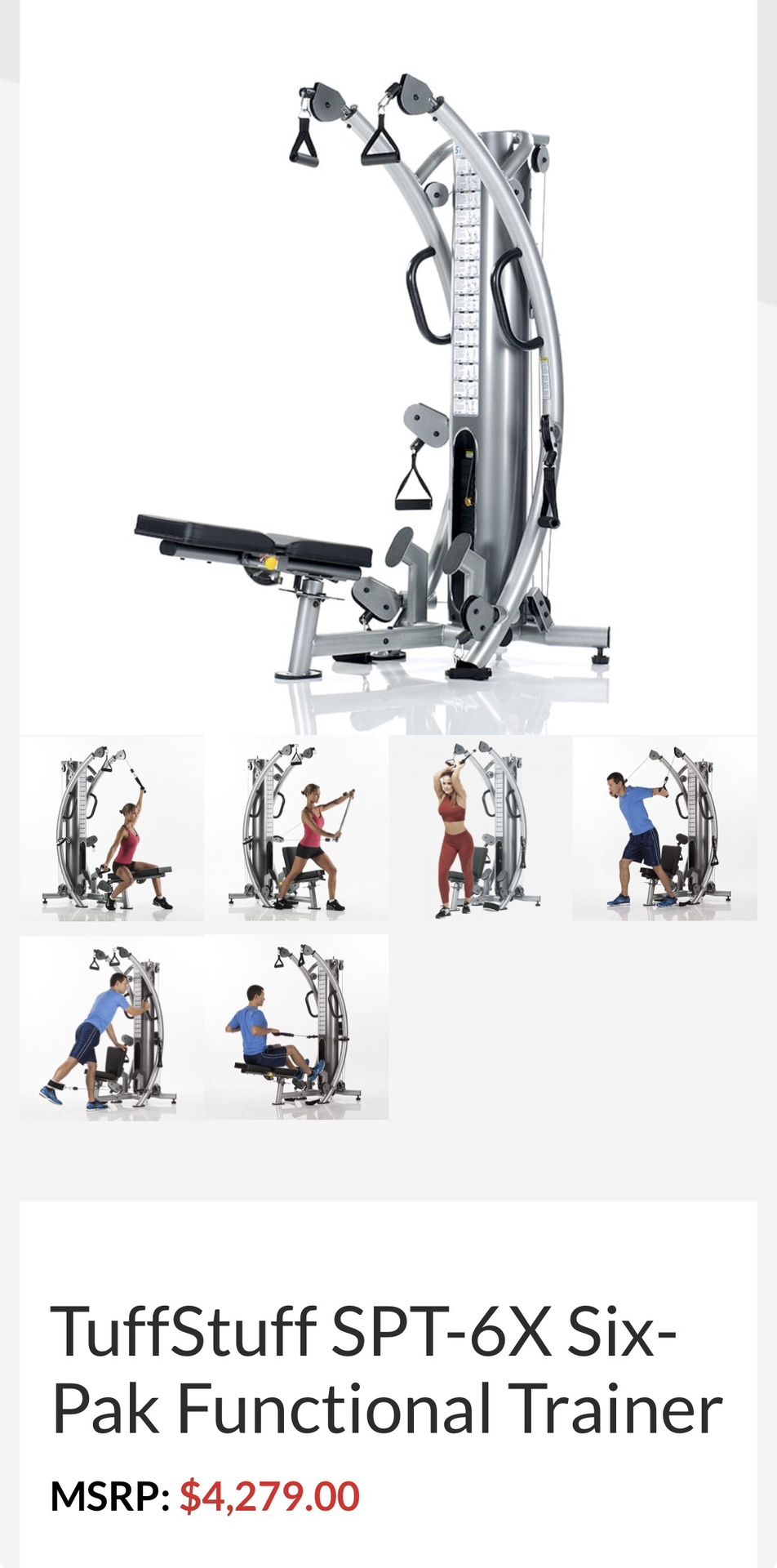 Tuff Stuff Cable Machine