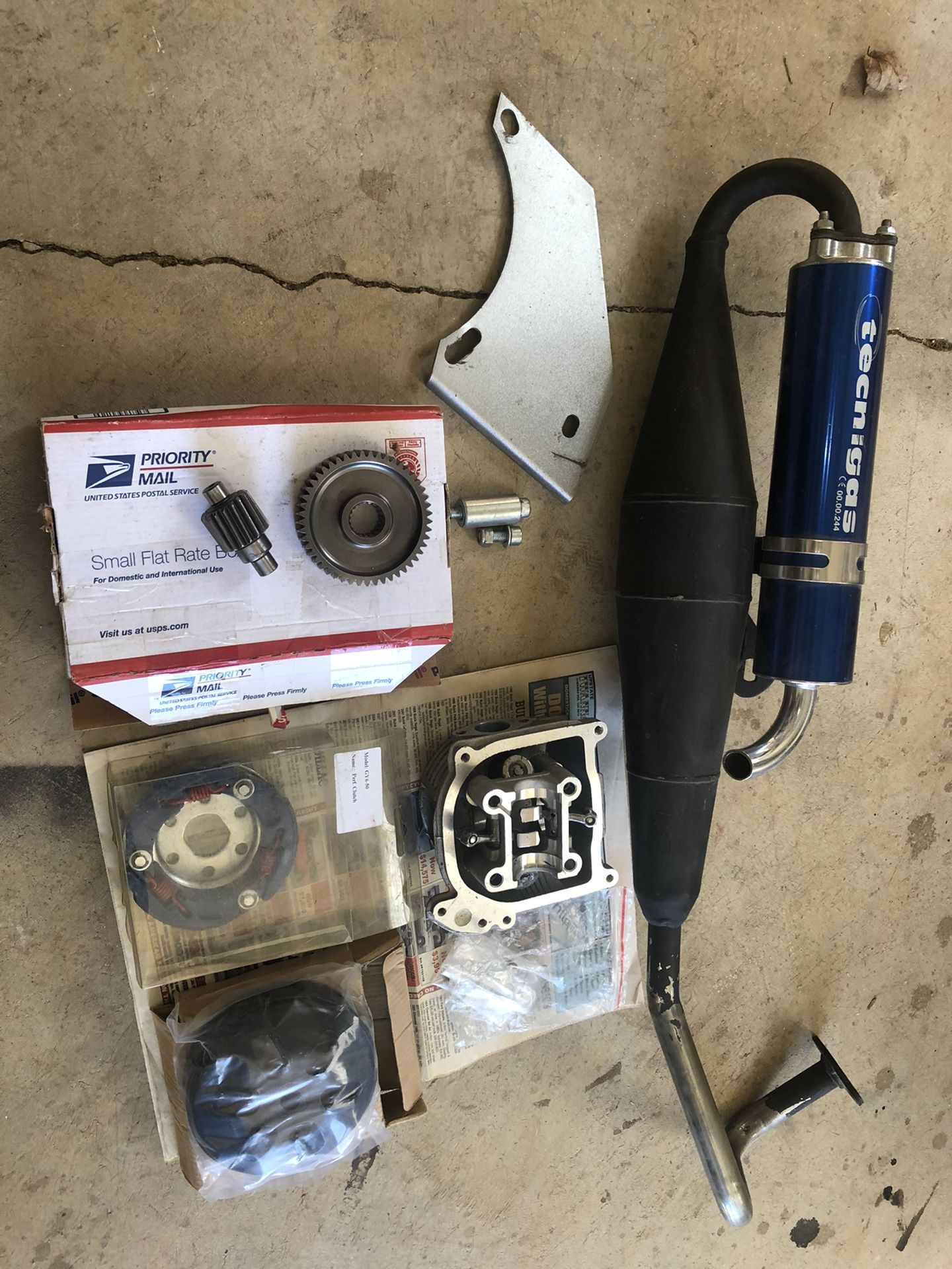 50 cc Scooter Motor And Performance Parts