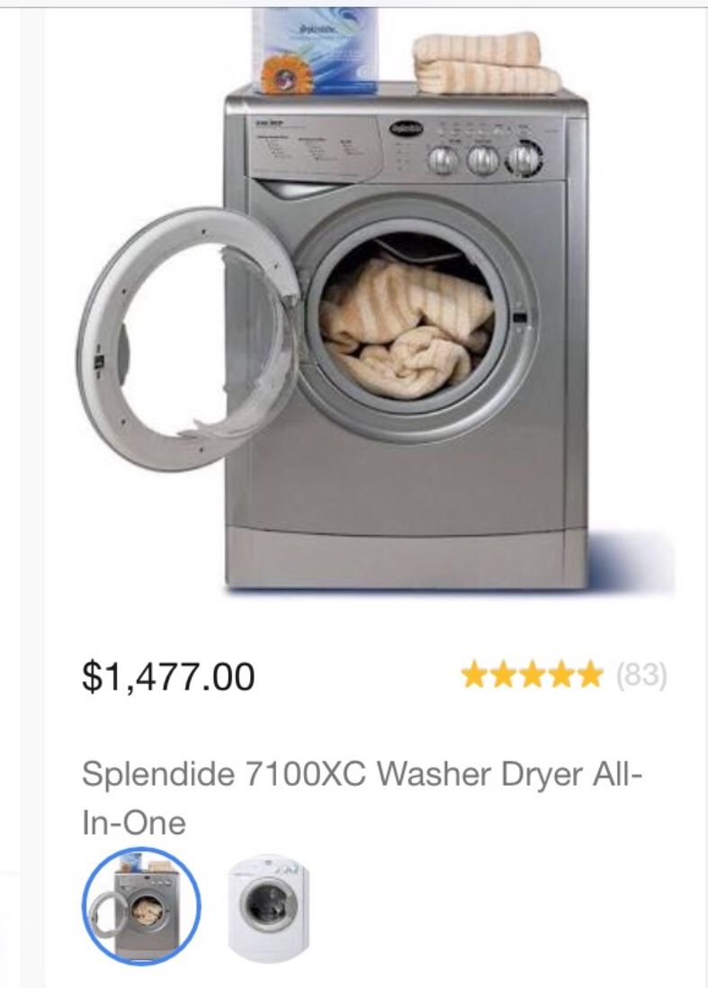 Splendide 7100xc Washer and Dryer allinone for Sale in North Miami