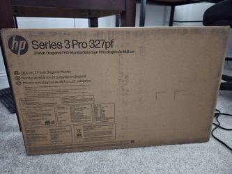 HP Monitor New In Box 27 inch