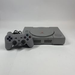Sony PlayStation 1 PS1 Gray Console Gaming System SCPH-7501