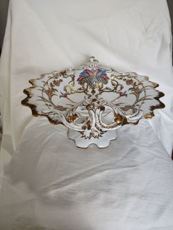 Rare Antique Napoleon III Style Porcelain Bowl