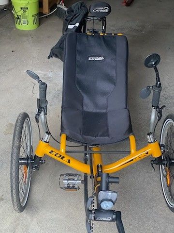 Cat Trike Eola Yellow And Black Bike