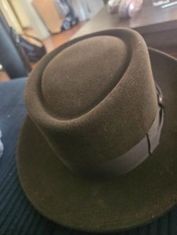 Dobbs Brown Wool Felt Fedora Hat