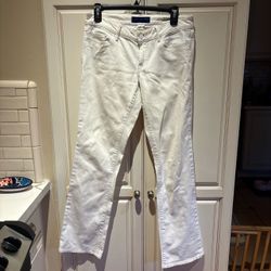 Martin + Osa white denim jeans waist 27 Standard