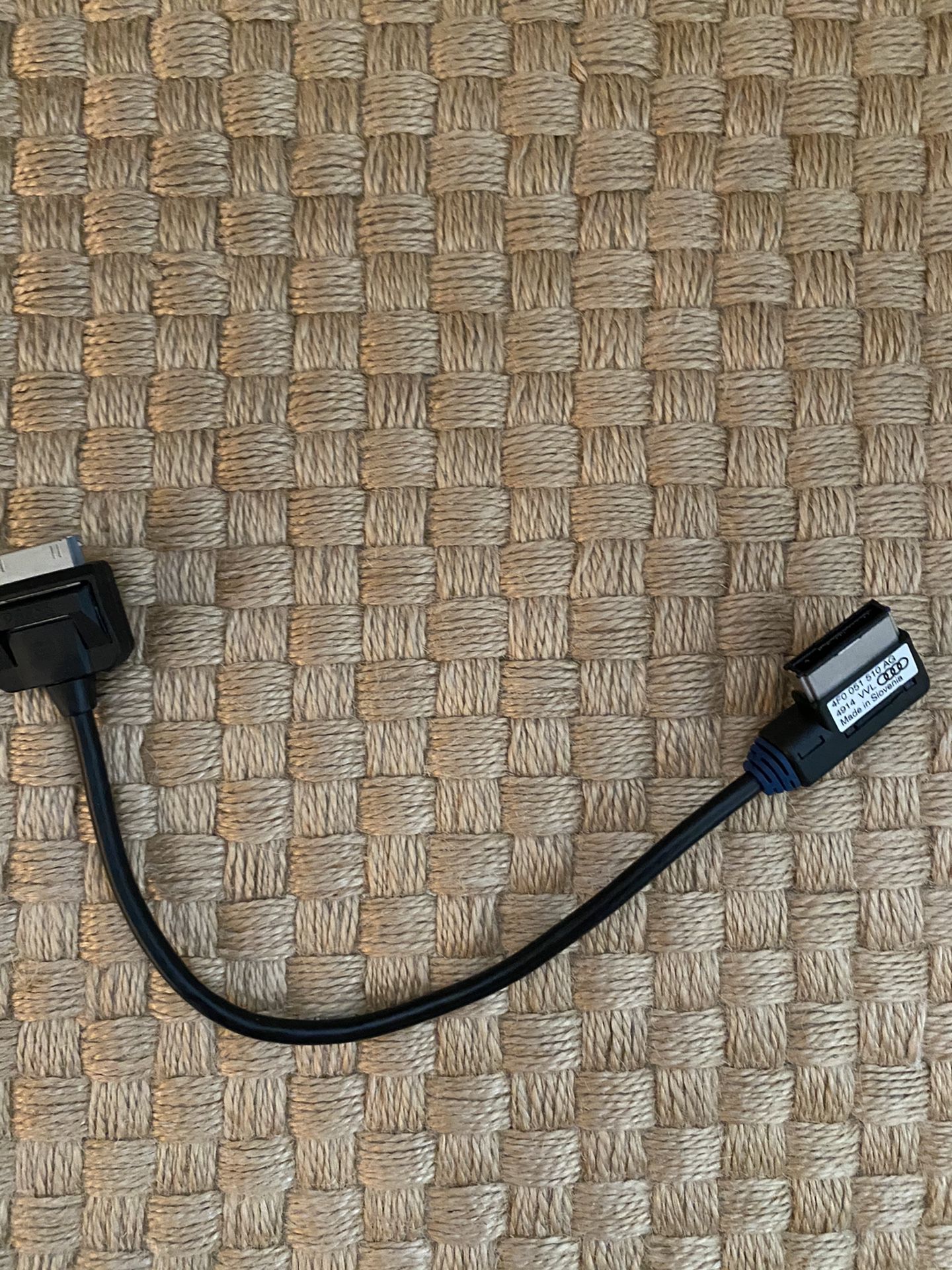 OEM Audi MMI iPod connector (classic)