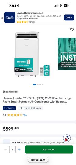Portable Air Conditioner/Heater